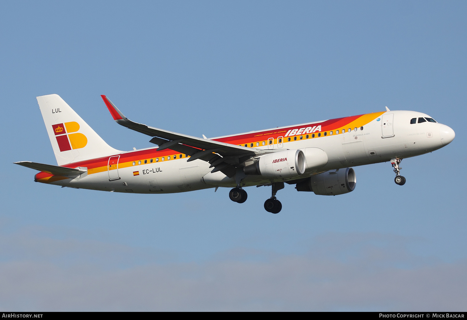 Aircraft Photo of EC-LUL | Airbus A320-216 | Iberia | AirHistory.net #172604