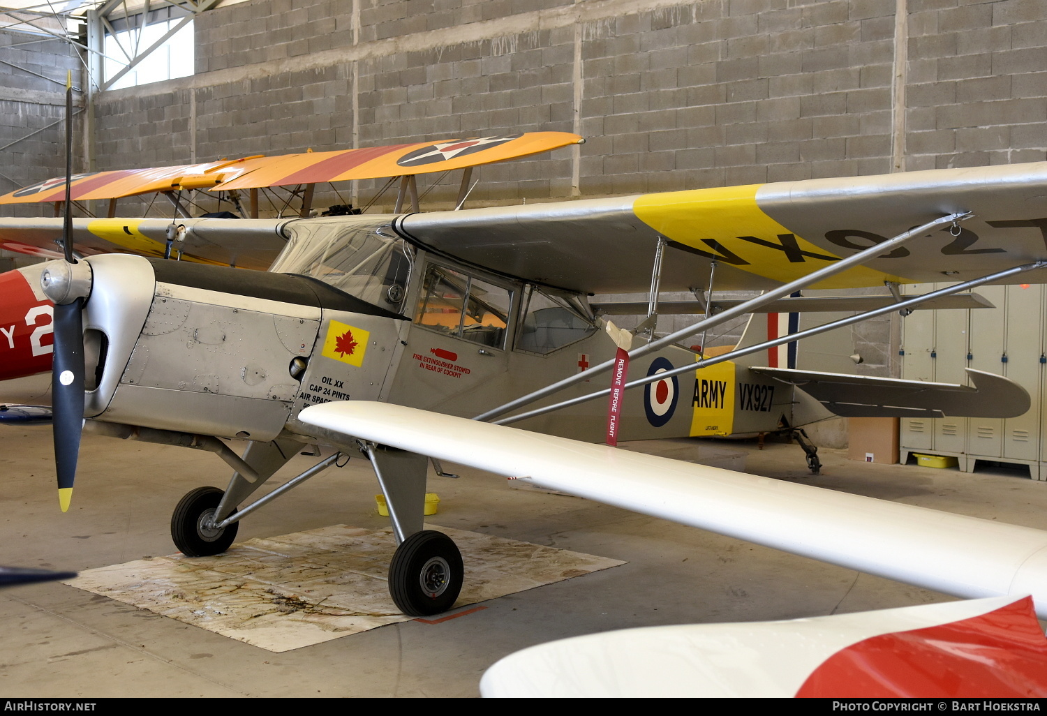 Aircraft Photo of G-ASYG / VX927 | Beagle A-61 Terrier 2 | UK - Army | AirHistory.net #172608