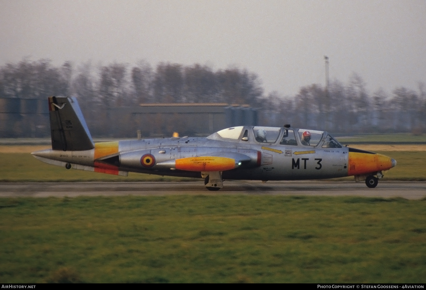 Aircraft Photo of MT3 / MT 3 | Fouga CM-170 Magister | Belgium - Air Force | AirHistory.net #172619