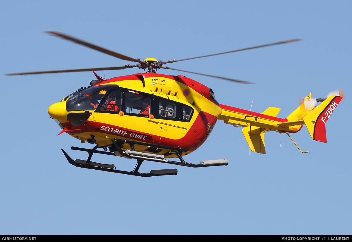 Aircraft Photo of F-ZBQK | Eurocopter-Kawasaki EC-145 (BK-117C-2) | Sécurité Civile | AirHistory.net #172625