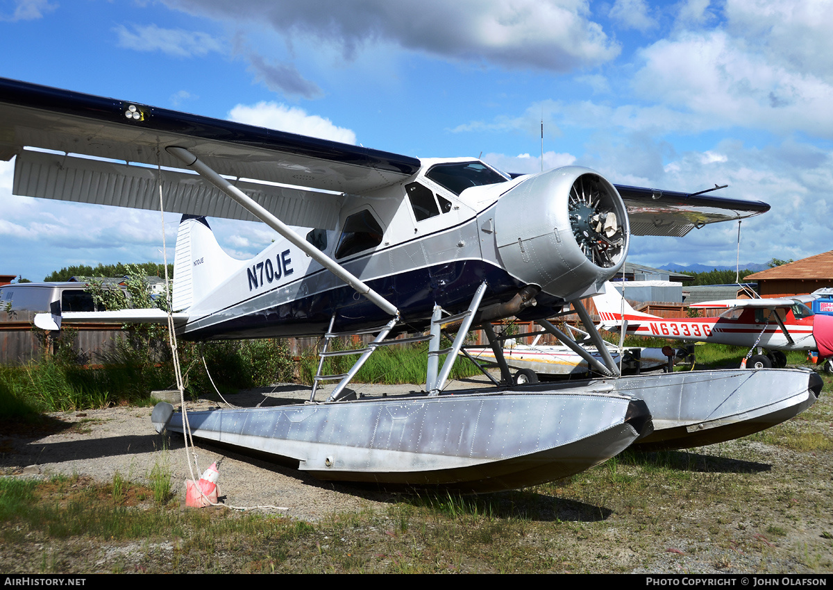 Aircraft Photo of N70JE | De Havilland Canada DHC-2 Beaver Mk1 | AirHistory.net #172627