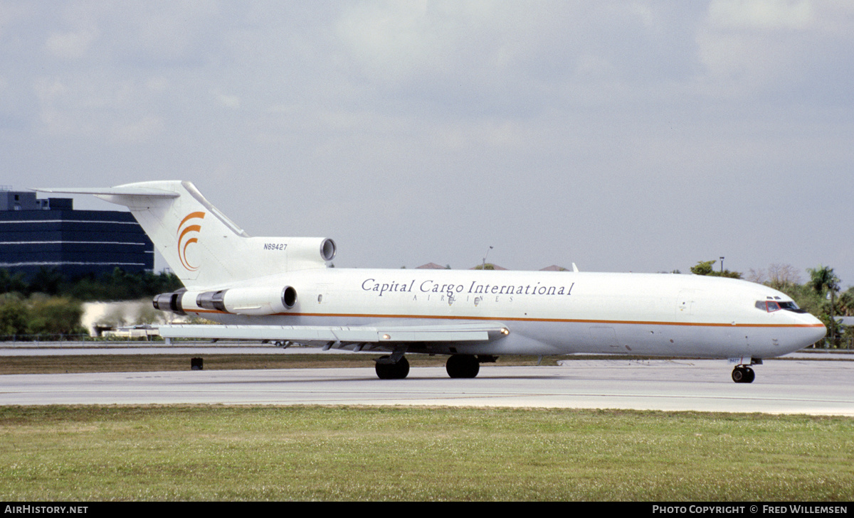 Aircraft Photo of N89427 | Boeing 727-227/Adv(F) | Capital Cargo International Airlines | AirHistory.net #172648