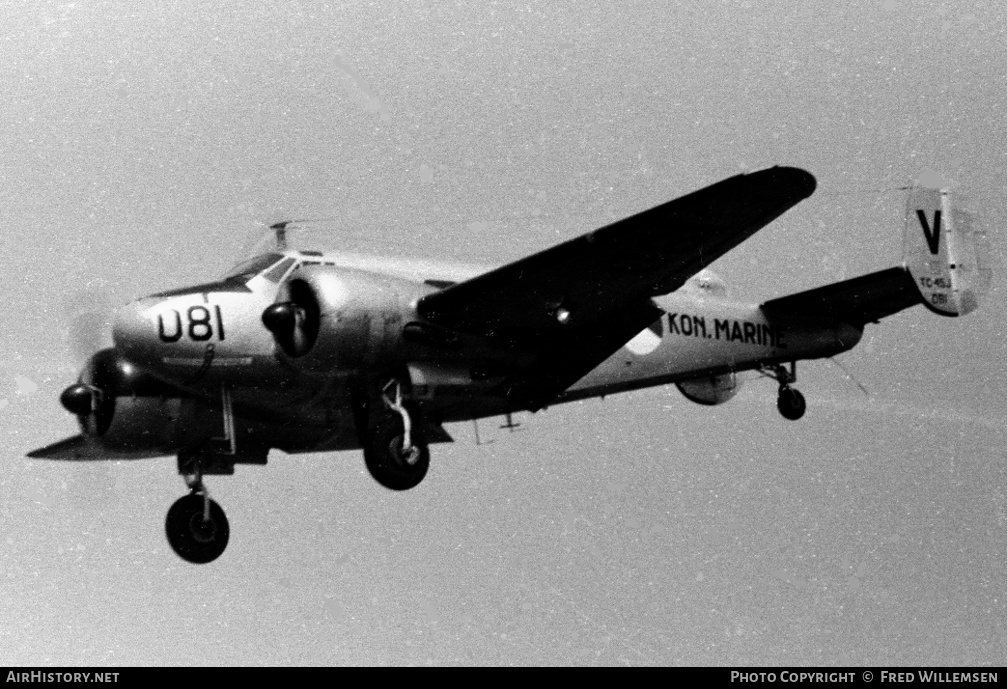 Aircraft Photo of 081 | Beech TC-45J Expeditor | Netherlands - Navy | AirHistory.net #172653
