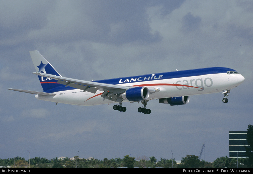 Aircraft Photo of N312LA | Boeing 767-316F/ER | LAN Chile Cargo - Línea Aérea Nacional | AirHistory.net #172660