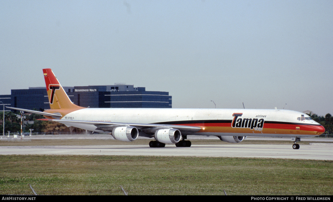 Aircraft Photo of HK-3786X | McDonnell Douglas DC-8-71(F) | TAMPA - Transportes Aéreos Mercantiles Panamericanos | AirHistory.net #172665