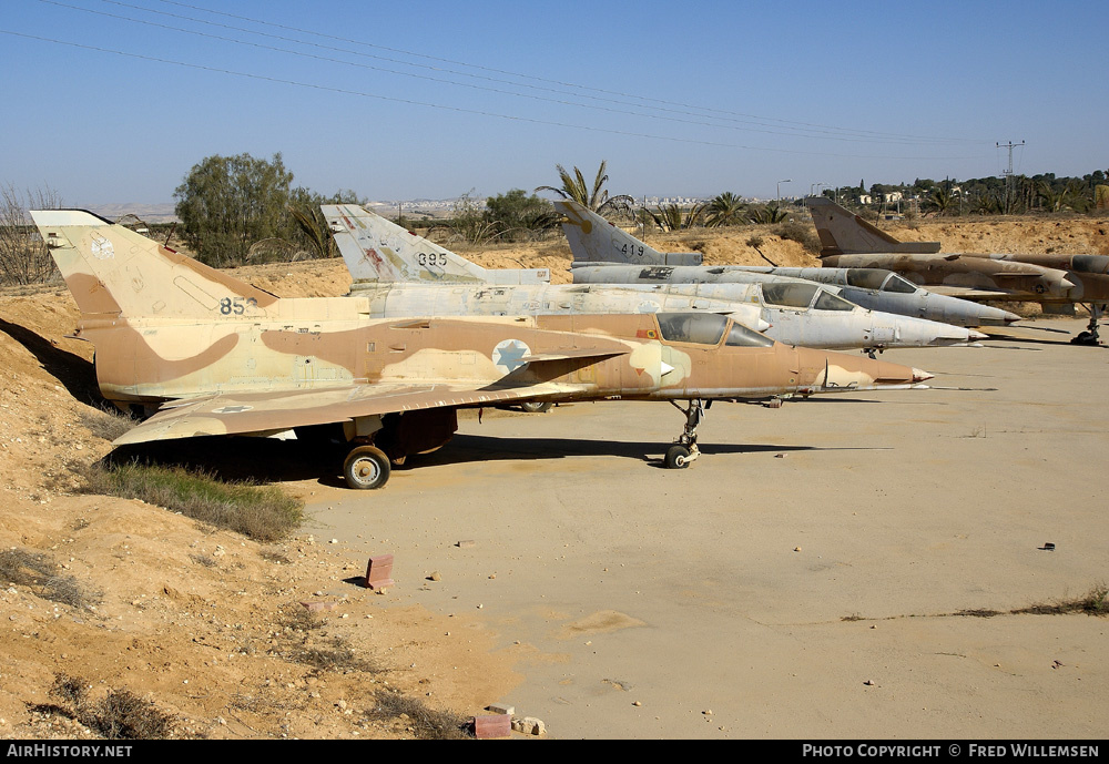 Aircraft Photo of 853 | Israel Aircraft Industries Kfir C2 | Israel - Air Force | AirHistory.net #172666