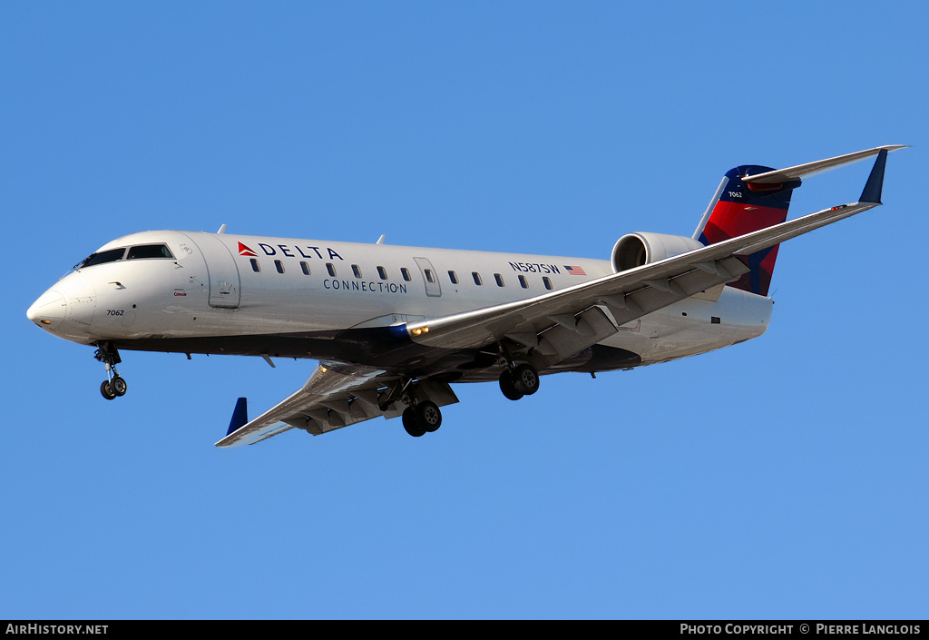 Aircraft Photo of N587SW | Canadair CRJ-100ER (CL-600-2B19) | Delta Connection | AirHistory.net #172678