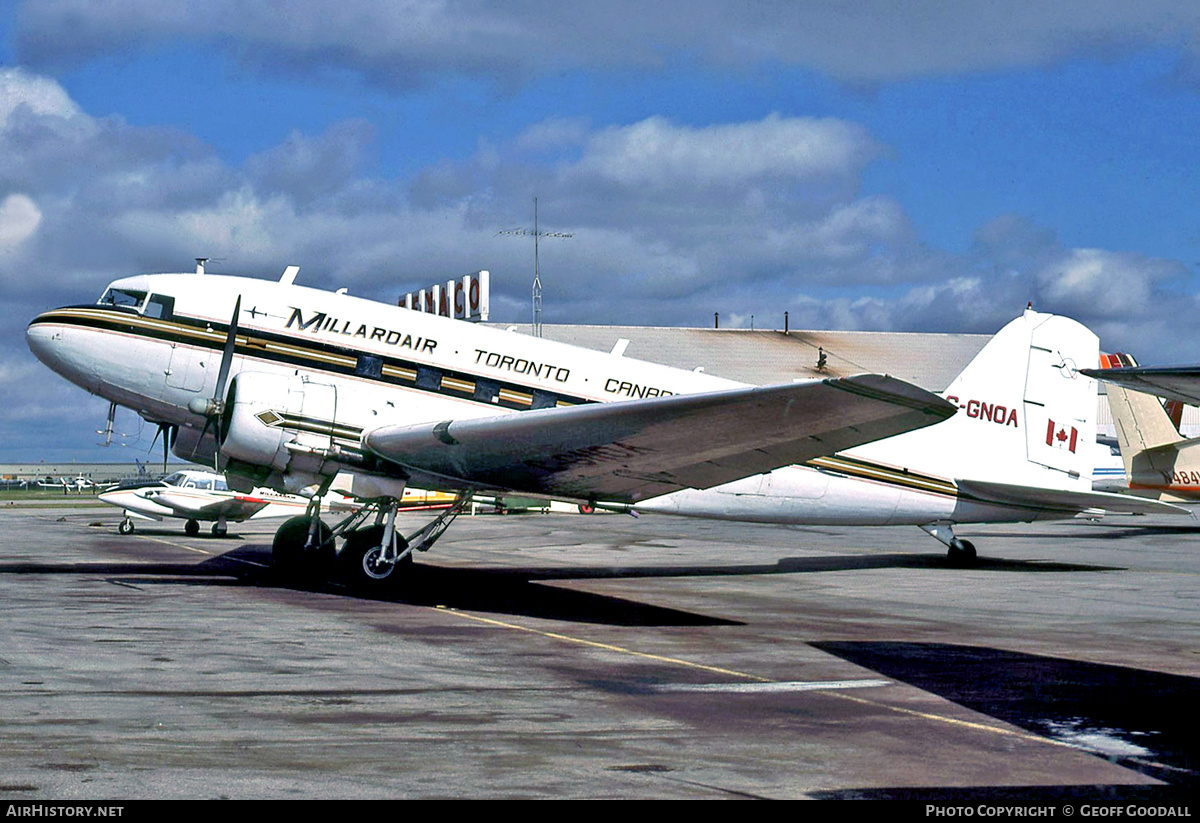 Aircraft Photo of C-GNOA | Douglas C-47A Skytrain | Millardair | AirHistory.net #172689