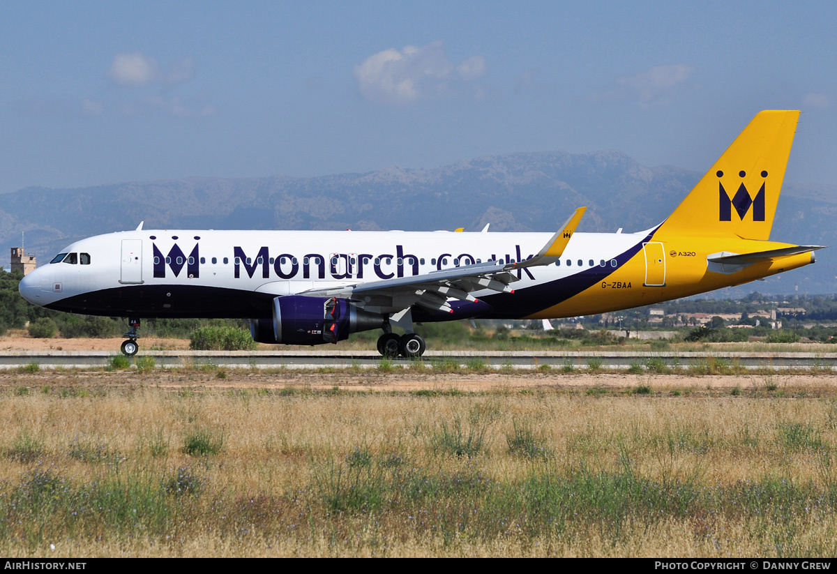 Aircraft Photo of G-ZBAA | Airbus A320-214 | Monarch Airlines | AirHistory.net #172690