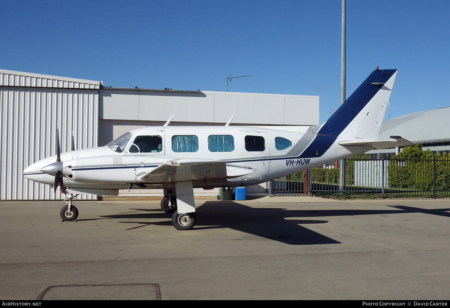 Aircraft Photo of VH-HUW | Piper PA-31-310 Navajo B | AirHistory.net #172708