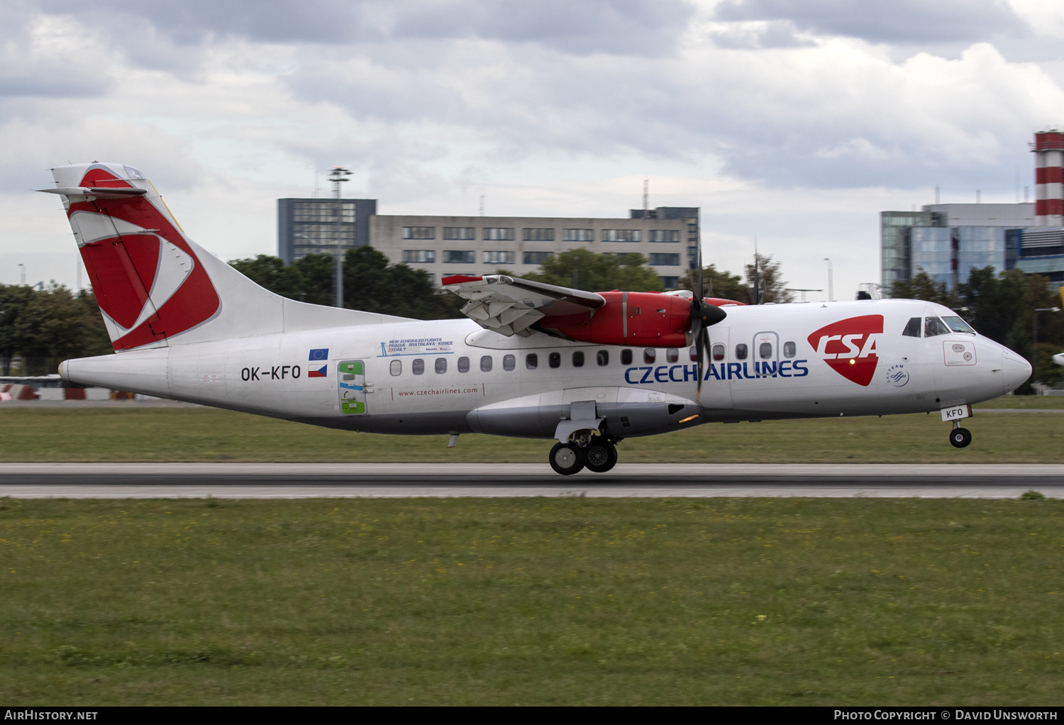 Aircraft Photo of OK-KFO | ATR ATR-42-500 | ČSA - Czech Airlines | AirHistory.net #172717