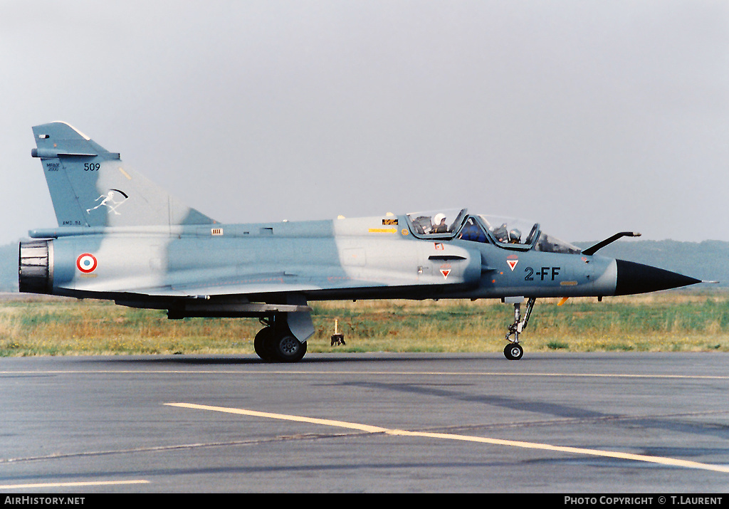 Aircraft Photo of 509 | Dassault Mirage 2000B | France - Air Force | AirHistory.net #172724