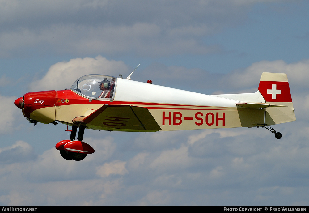 Aircraft Photo of HB-SOH | Jodel D.11 | AirHistory.net #172728