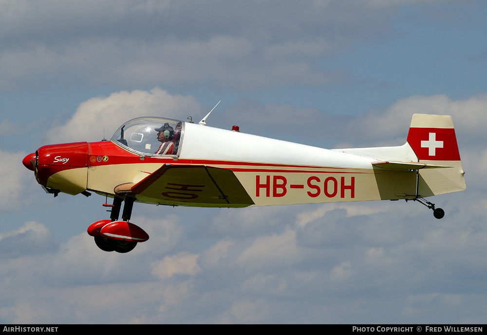 Aircraft Photo of HB-SOH | Jodel D-11 | AirHistory.net #172728