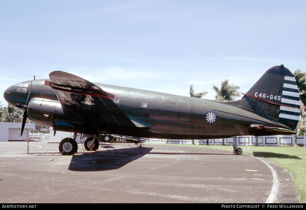 Aircraft Photo of C46-045 | Curtiss C-46A Commando | Taiwan - Air Force | AirHistory.net #172749