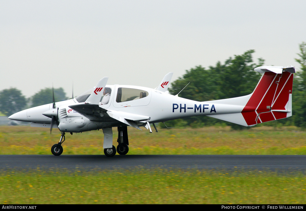 Aircraft Photo of PH-MFA | Diamond DA42 NG Twin Star | Martinair Flight Academy | AirHistory.net #172755