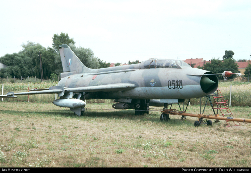 Aircraft Photo of 0510 | Sukhoi Su-7U | Czechoslovakia - Air Force | AirHistory.net #172764