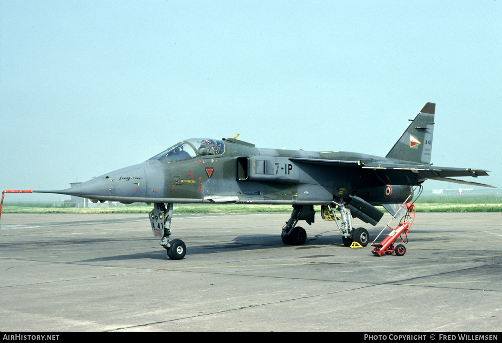 Aircraft Photo of A41 | Sepecat Jaguar A | France - Air Force | AirHistory.net