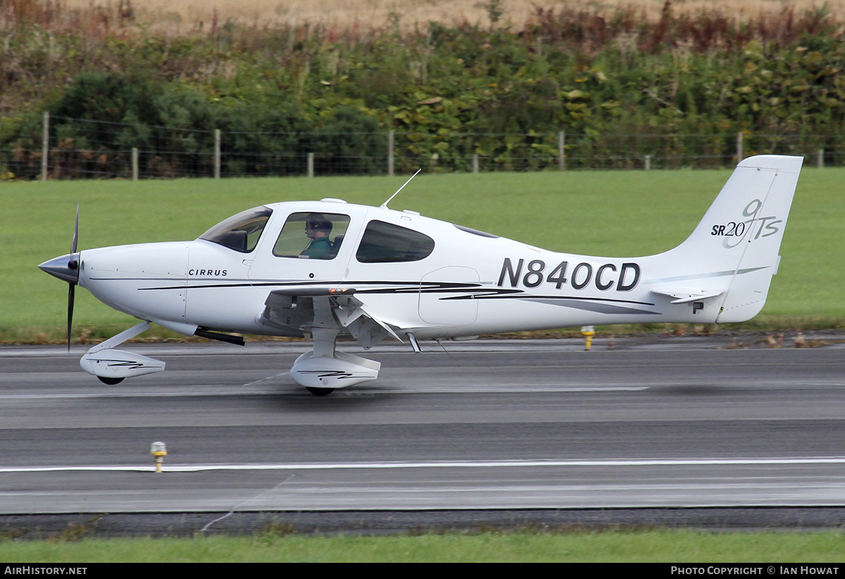Aircraft Photo of N840CD | Cirrus SR-20 G2-GTS | AirHistory.net #172774