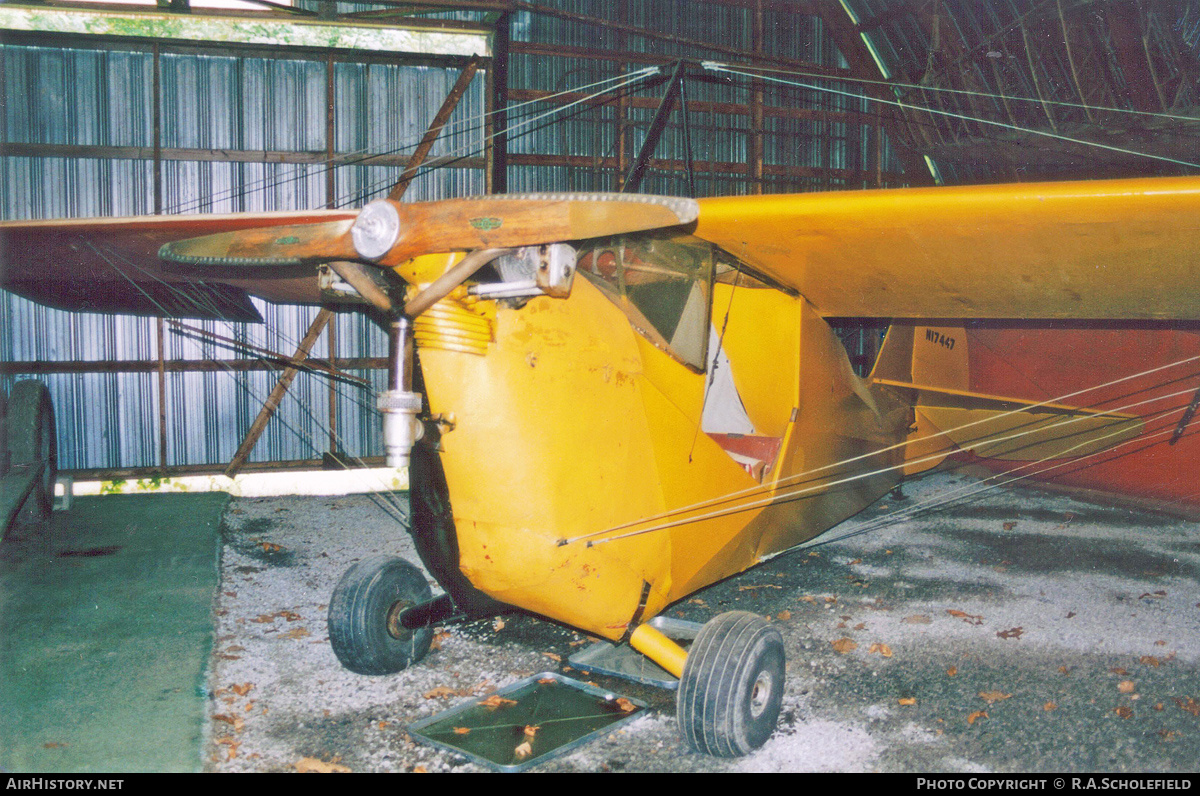 Aircraft Photo of N17447 | Aeronca C-3 Collegian | AirHistory.net #172782