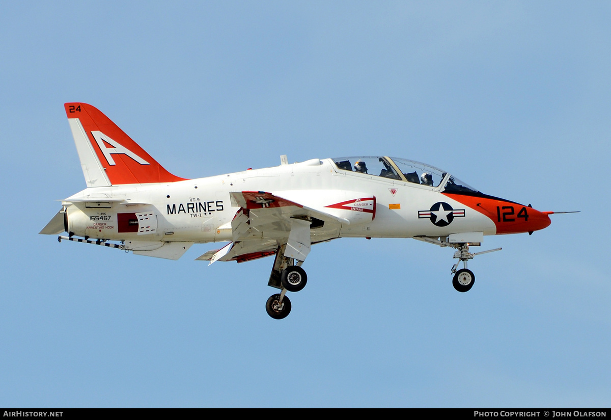 Aircraft Photo of 165467 | Boeing T-45C Goshawk | USA - Marines | AirHistory.net #172797