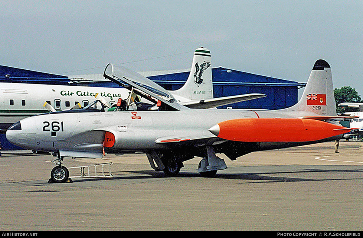 Aircraft Photo of G-TBRD / 21261 | Canadair CT-133 Silver Star 3 | Canada - Air Force | AirHistory.net #172803