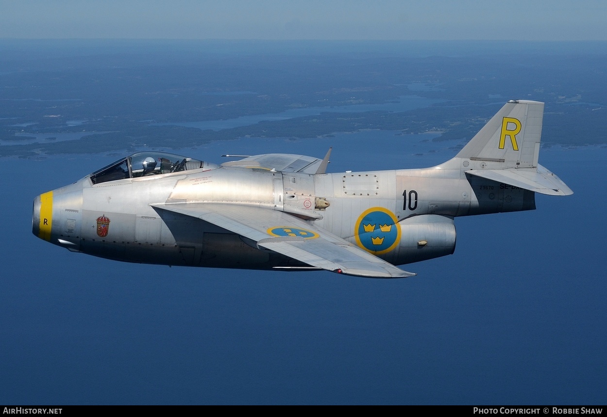 Aircraft Photo of SE-DXB / 29670 | Saab J29F Tunnan | Sweden - Air Force | AirHistory.net #172809