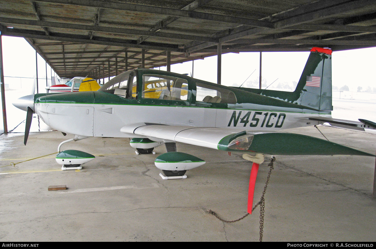 Aircraft Photo of N451CD | American AA-5B Traveler | AirHistory.net #172821