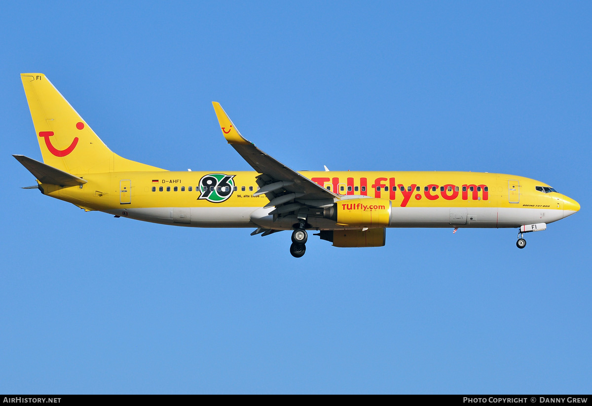 Aircraft Photo of D-AHFI | Boeing 737-8K5 | TUIfly | AirHistory.net #172842