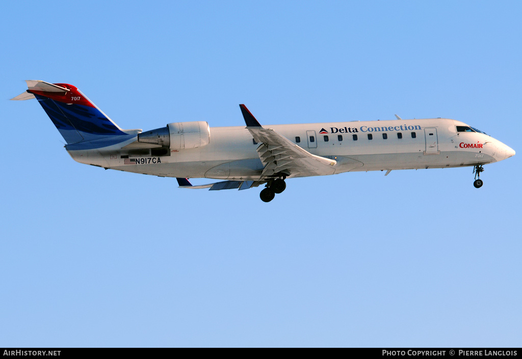Aircraft Photo of N917CA | Bombardier CRJ-100ER (CL-600-2B19) | Delta Connection | AirHistory.net #172855