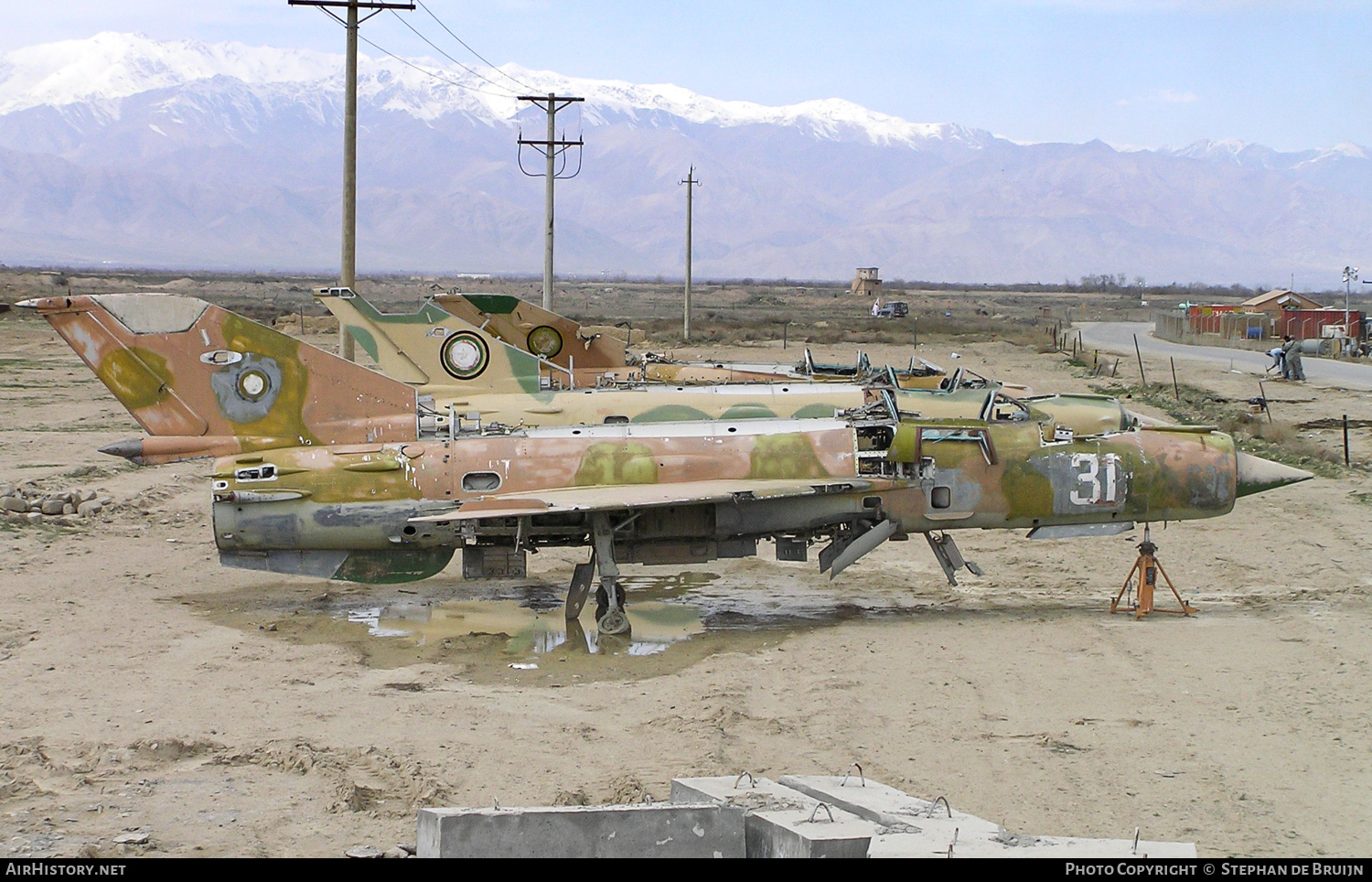 Aircraft Photo of 311 | Mikoyan-Gurevich MiG-21bis | Afghanistan - Air Force | AirHistory.net #172860