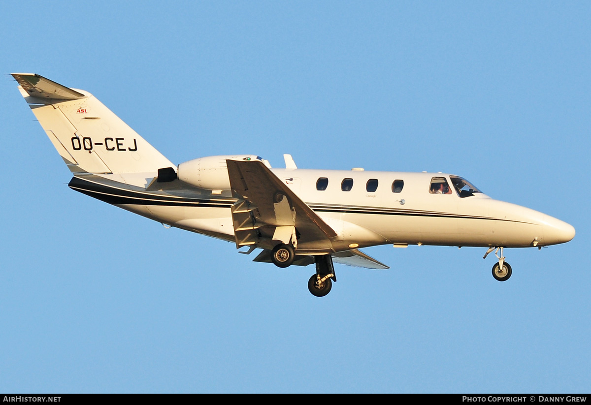 Aircraft Photo of OO-CEJ | Cessna 525 CitationJet | ASL - Air Service Liège | AirHistory.net #172874