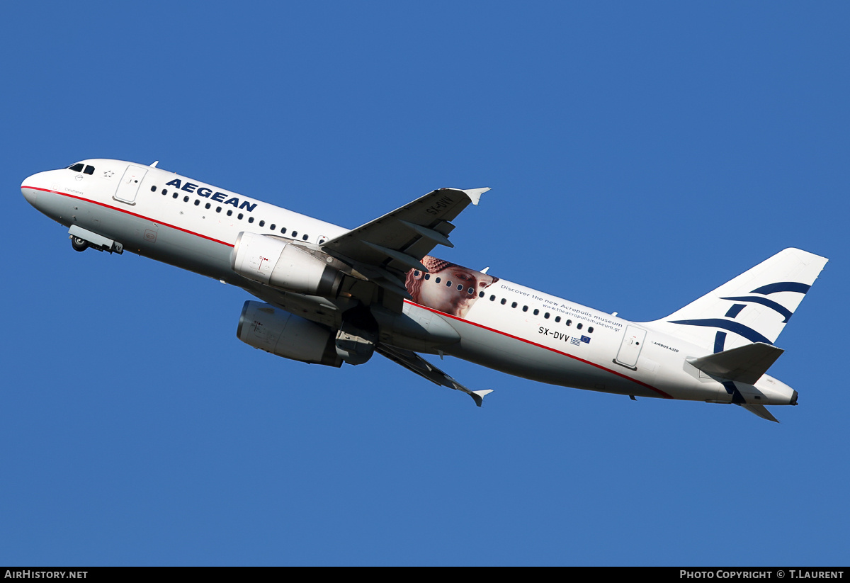Aircraft Photo of SX-DVV | Airbus A320-232 | Aegean Airlines | AirHistory.net #172880
