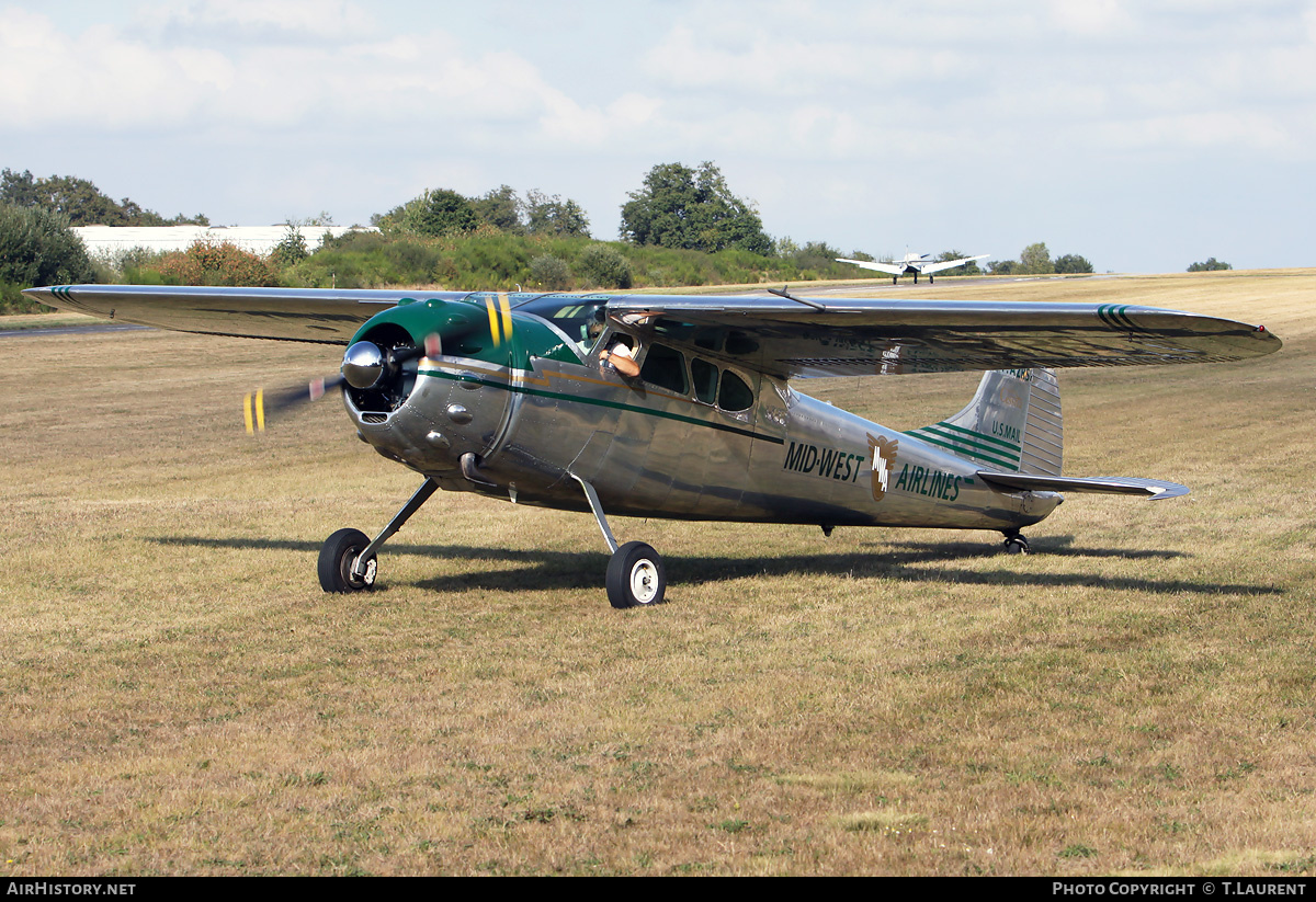 Aircraft Photo of F-AZRS | Cessna 195B | Mid-West Airlines - MWA | AirHistory.net #172881