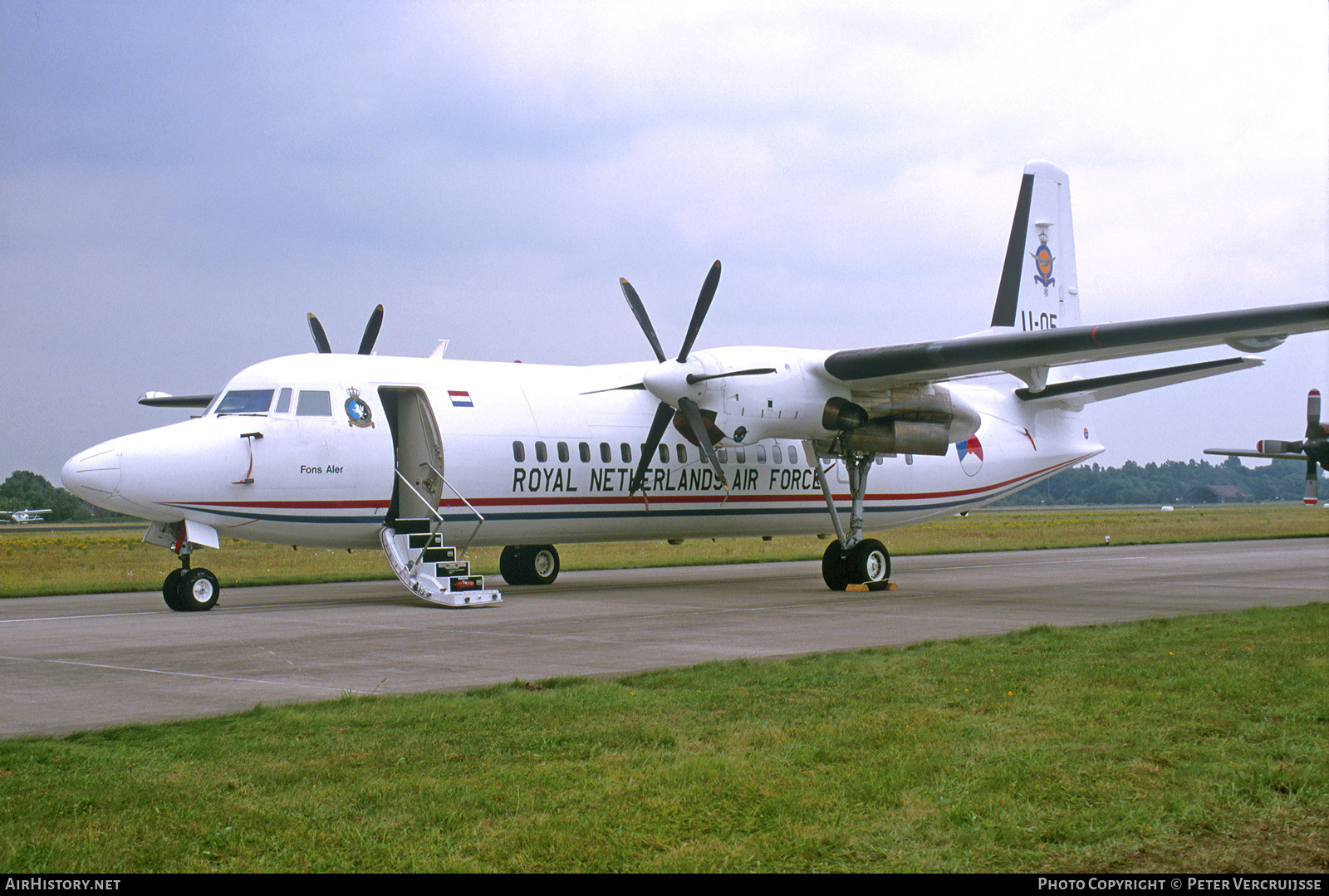 Aircraft Photo of U-05 | Fokker 50 | Netherlands - Air Force | AirHistory.net #172896