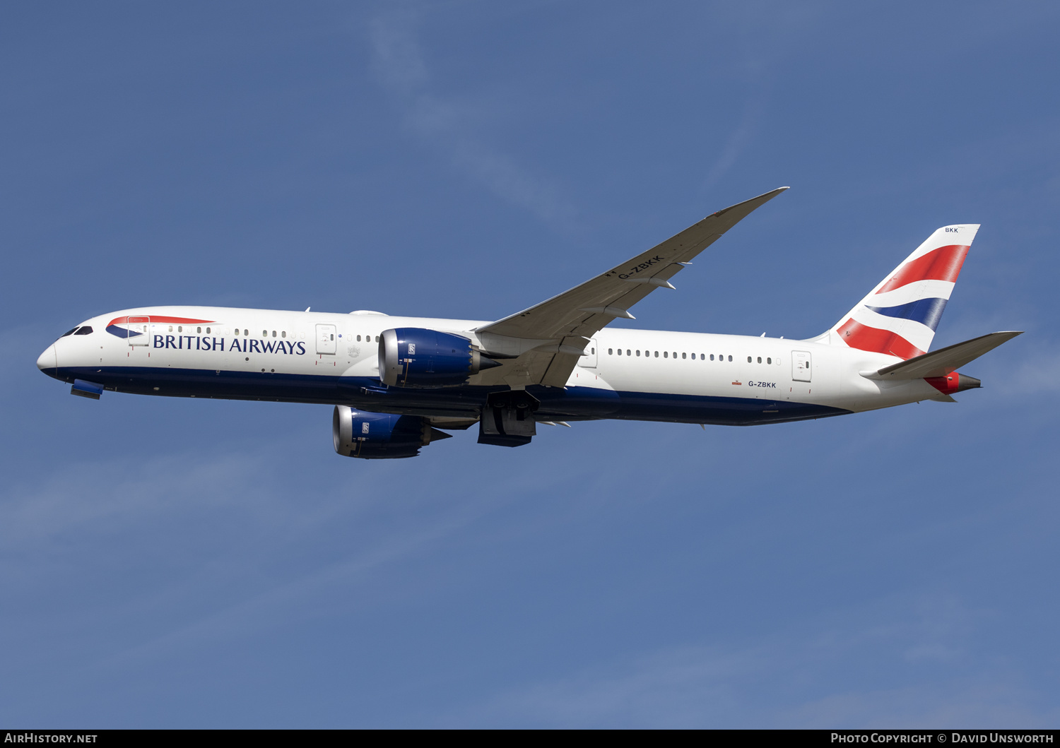 Aircraft Photo of G-ZBKK | Boeing 787-9 Dreamliner | British Airways | AirHistory.net #172899
