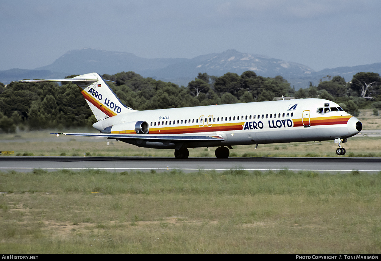 Aircraft Photo of D-ALLA | McDonnell Douglas DC-9-32 | Aero Lloyd | AirHistory.net #172904