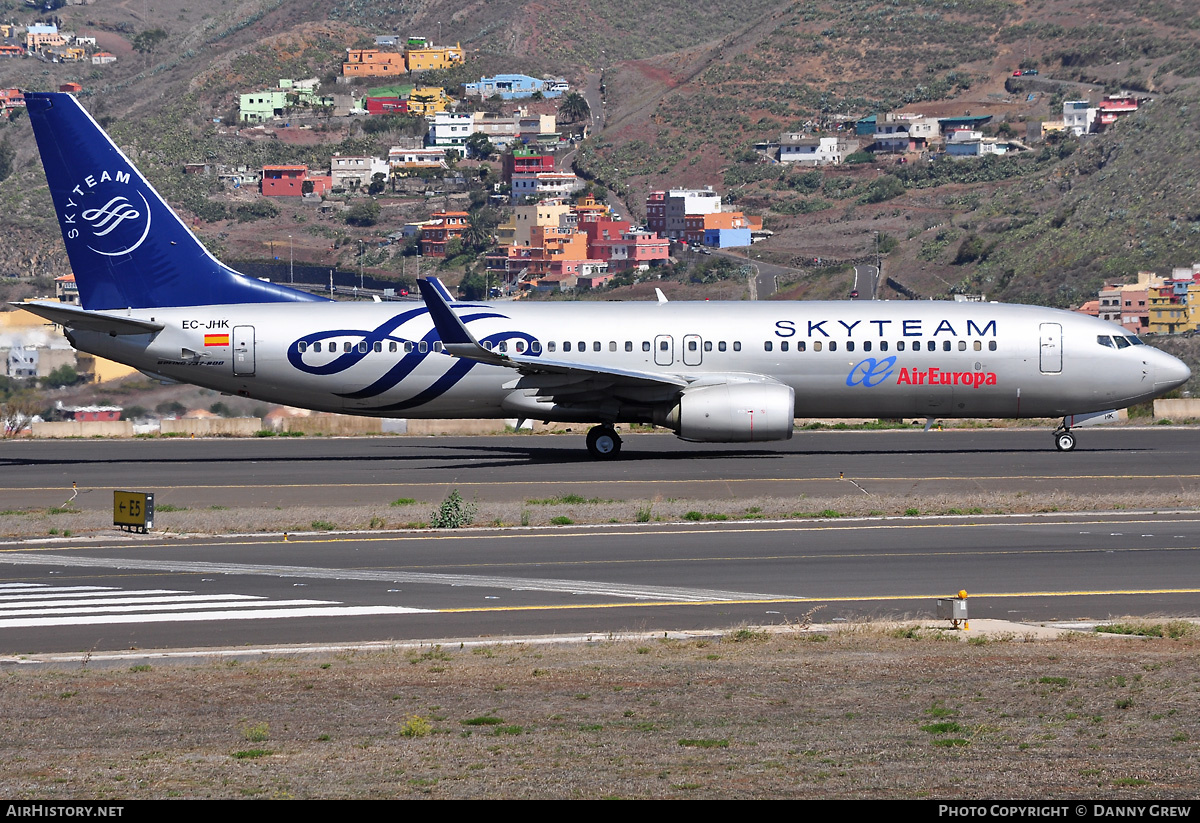 Aircraft Photo of EC-JHK | Boeing 737-85P | Air Europa | AirHistory.net #172937