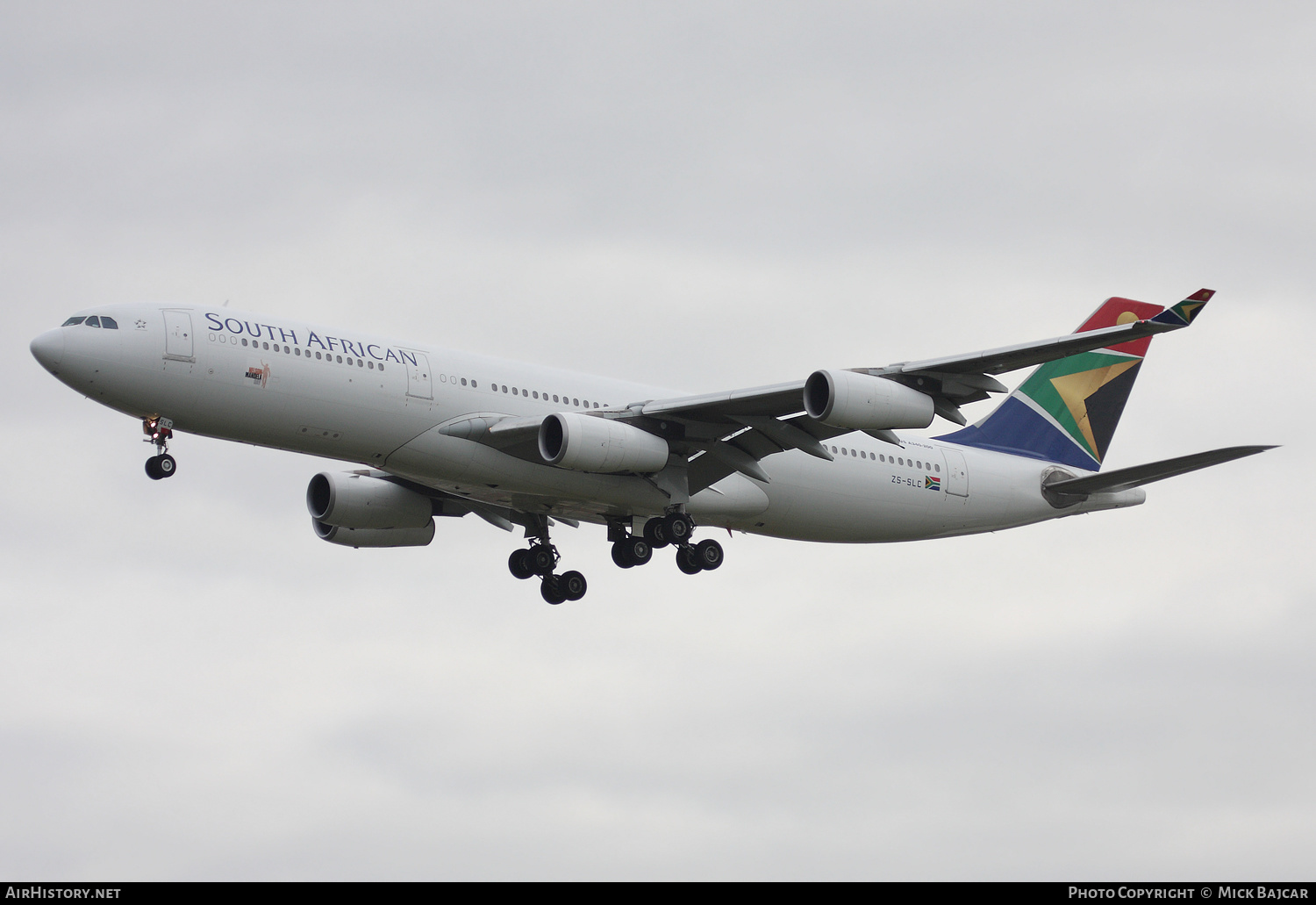Aircraft Photo of ZS-SLC | Airbus A340-211 | South African Airways | AirHistory.net #172961