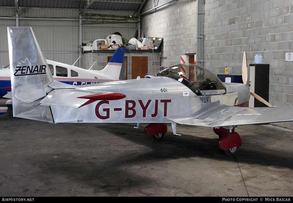 Aircraft Photo of G-BYJT | Zenair CH-601 HDS Zodiac | AirHistory.net #172967