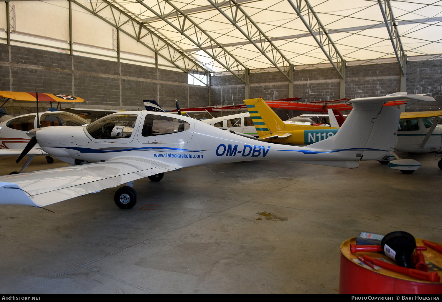Aircraft Photo of OM-DBV | Diamond DA40D Diamond Star TDI | Letecká Škola Seagle | AirHistory.net #172969