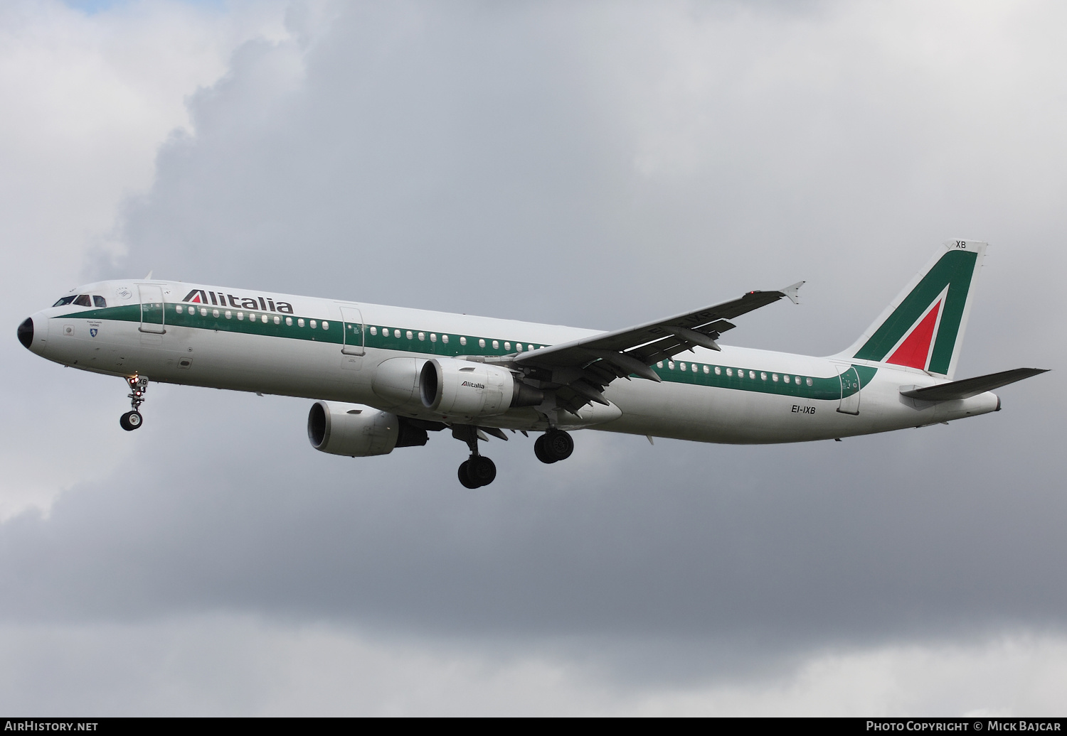 Aircraft Photo of EI-IXB | Airbus A321-112 | Alitalia | AirHistory.net #172979