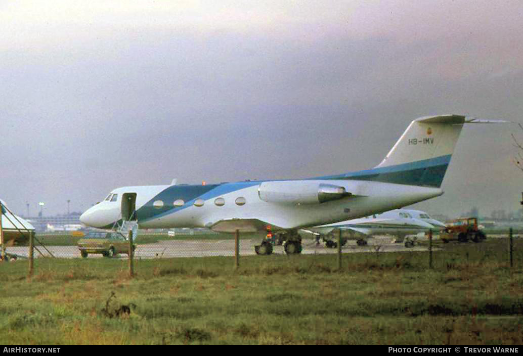 Aircraft Photo of HB-IMV | Grumman G-1159 Gulfstream II | AirHistory.net #172985