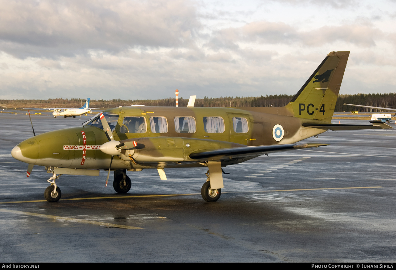 Aircraft Photo of PC-4 | Piper PA-31-350 Chieftain | Finland - Air Force | AirHistory.net #172994