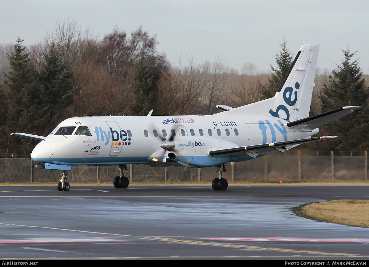 Aircraft Photo of G-LGNN | Saab 340B | Flybe | AirHistory.net #172998