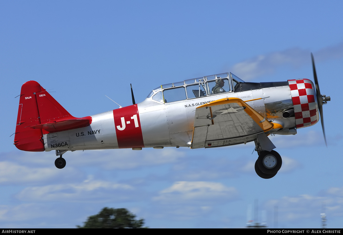 Aircraft Photo of N36CA | North American AT-6D Texan | USA - Navy | AirHistory.net #173014