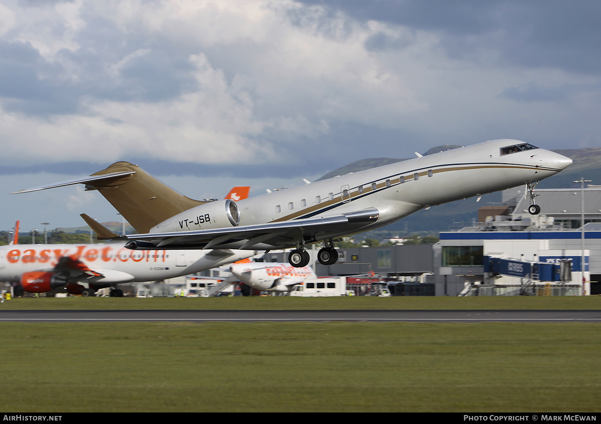 Aircraft Photo of VT-JSB | Bombardier Global Express (BD-700-1A10) | AirHistory.net #173018