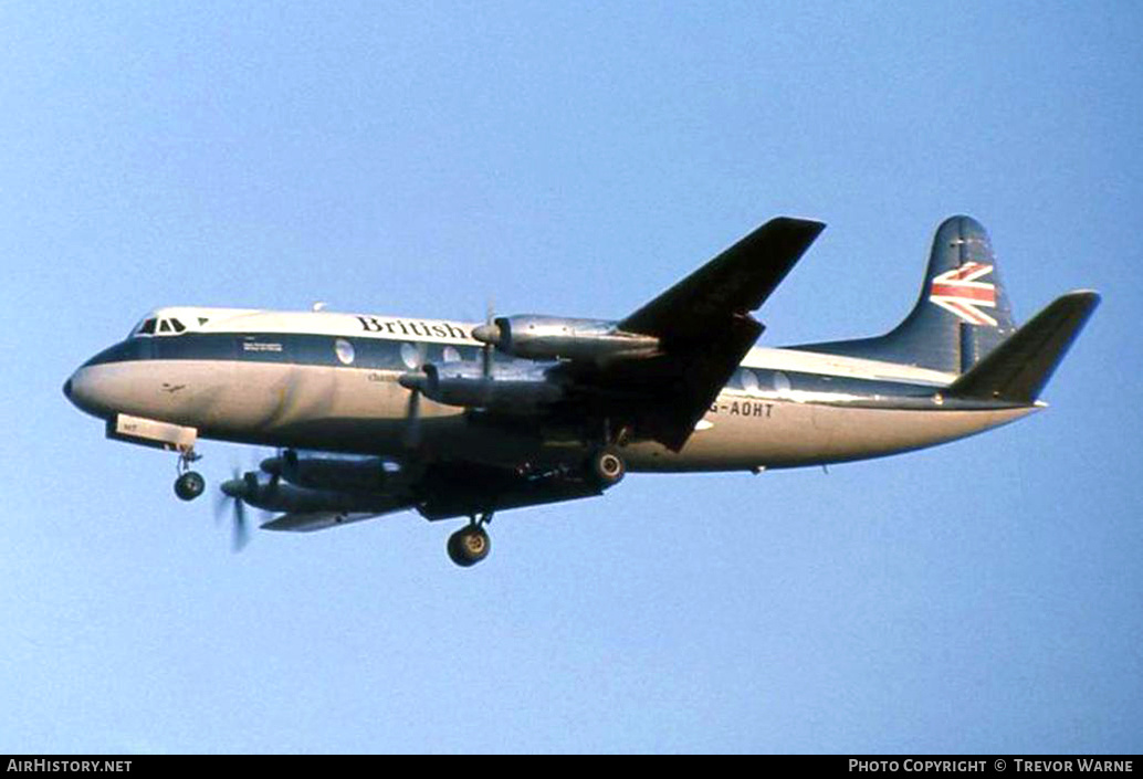 Aircraft Photo of G-AOHT | Vickers 802 Viscount | British Airways | AirHistory.net #173019