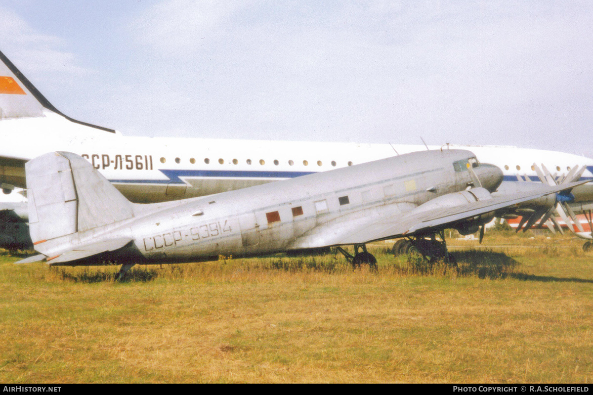 Aircraft Photo of CCCP-93914 | Lisunov Li-2T | Aeroflot | AirHistory.net #173021