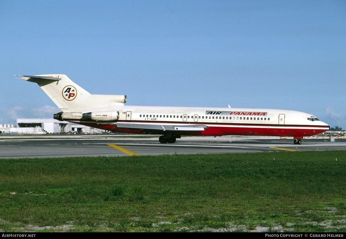 Aircraft Photo of JY-ADR | Boeing 727-2D3/Adv | Air Panamá | AirHistory.net #173024